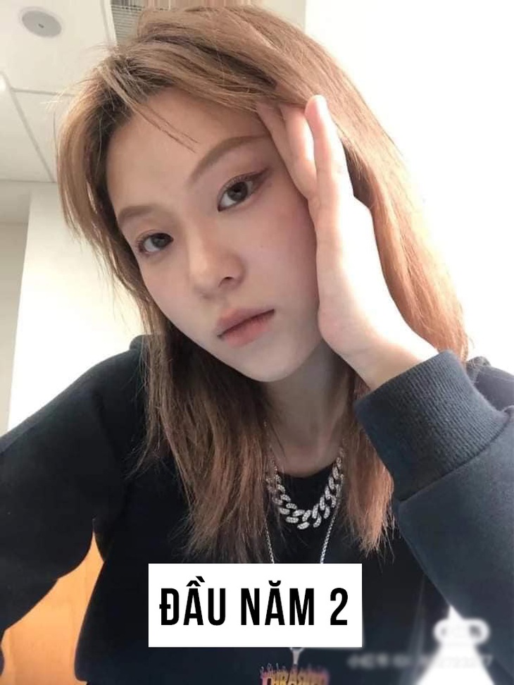 Cô gái thay đổi ngoạn mục sau 4 năm đại học - Ảnh 3.