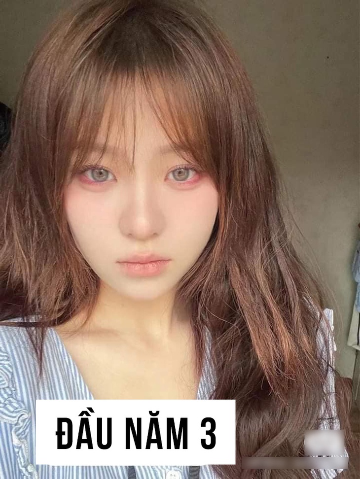 Cô gái thay đổi ngoạn mục sau 4 năm đại học - Ảnh 5.