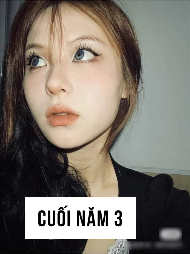 Cô gái thay đổi ngoạn mục sau 4 năm đại học - Ảnh 6.