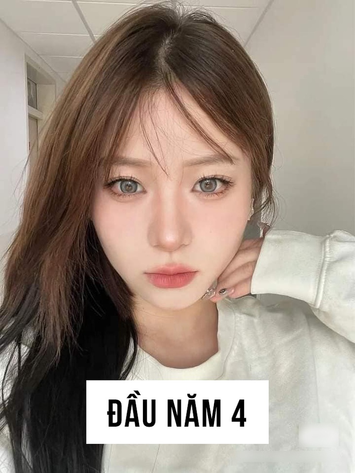 Cô gái thay đổi ngoạn mục sau 4 năm đại học - Ảnh 7.