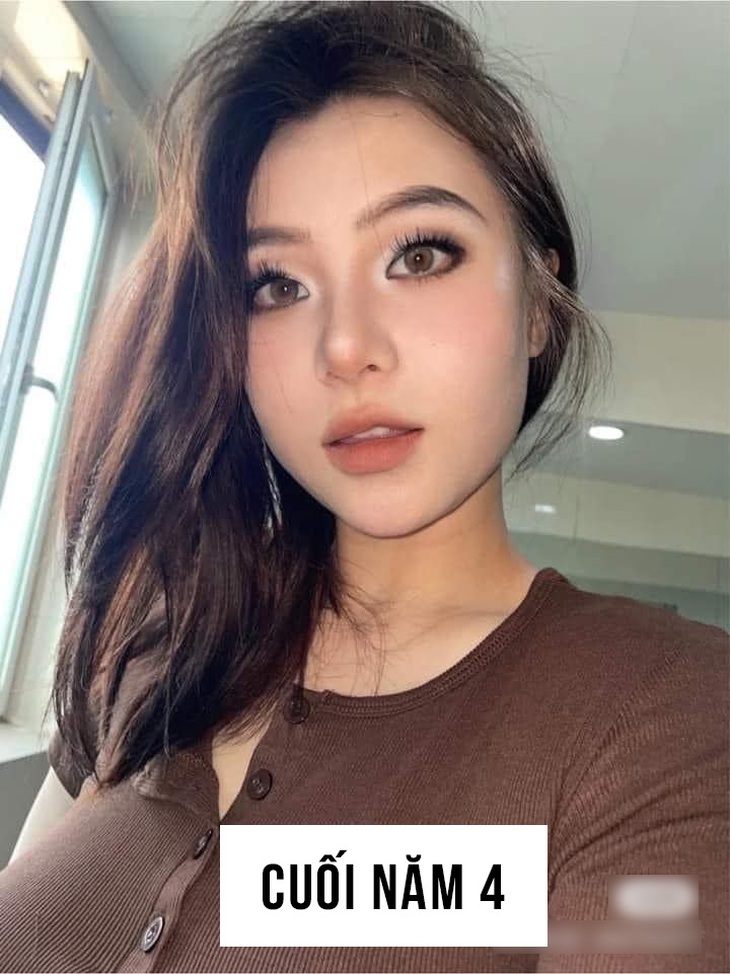 Cô gái thay đổi ngoạn mục sau 4 năm đại học - Ảnh 9.