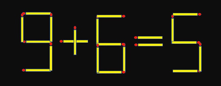 Thử tài IQ với bài toán di chuyển que diêm tìm phép tính đúng - Ảnh 7.