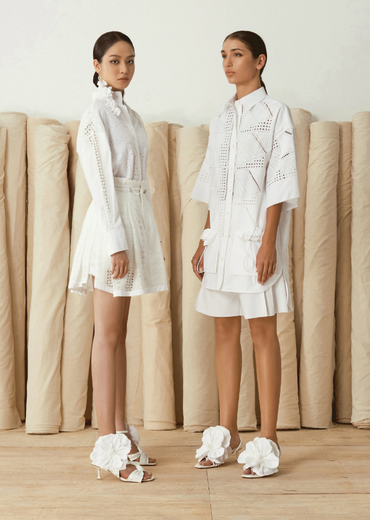 Công Trí gây thương nhớ qua bộ sưu tập Resort 2023 về các loài hoa - Ảnh 7.