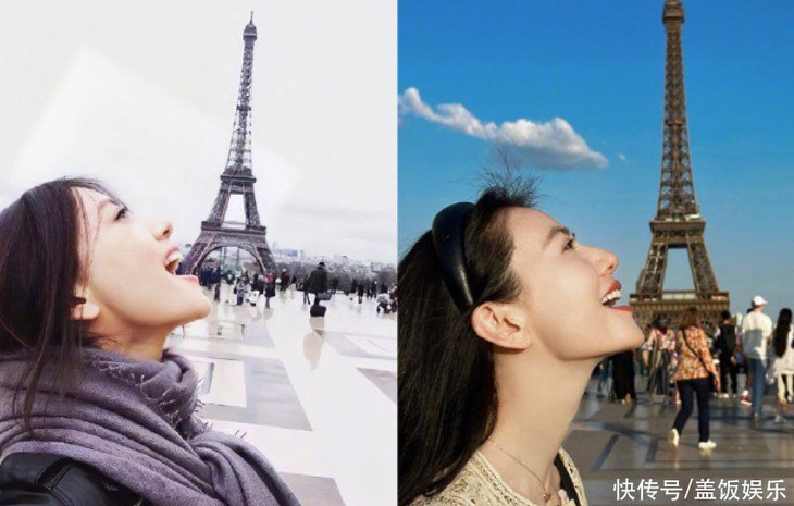 ‘Chu Chỉ Nhược Cao Viên Viên giản dị, ăn mì ly, ‘buôn dưa lê cùng người qua đường - Ảnh 5.