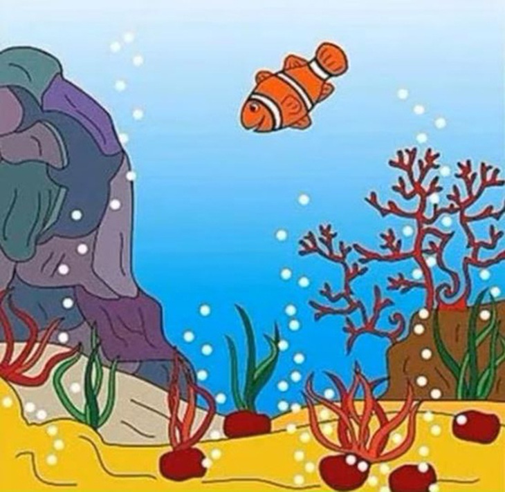 Tranh cặp đôi trên bãi biển có gì bất thường? - Ảnh 7.