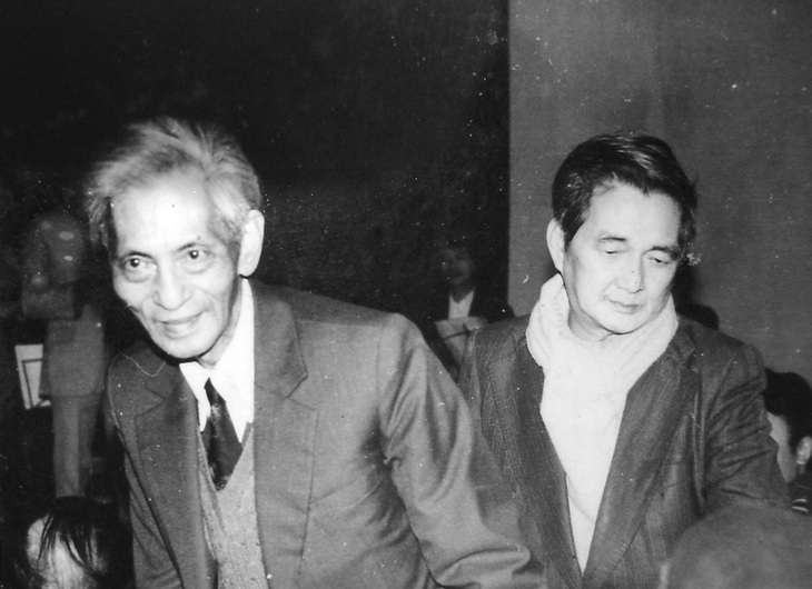 Nhạc sĩ Doãn Mẫn và Đoàn Chuẩn&nbsp;