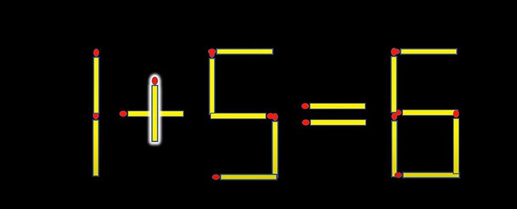 Thử tài IQ với bài toán di chuyển que diêm tìm phép tính đúng (P9) - Ảnh 9.