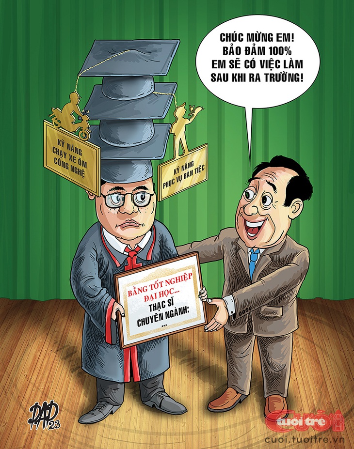 Trường đại học cam kết 100% sinh viên có việc làm - Ảnh 1.