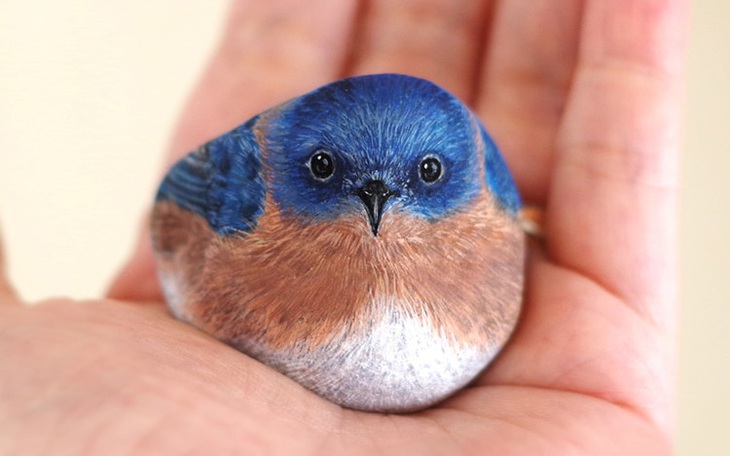 Những viên đá vô tri hóa "thú cưng" tí hon nhờ nghệ sĩ tài hoa