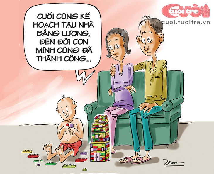 Phấn khởi vì đến đời con đã tậu được nhà bằng lương - Ảnh 1.