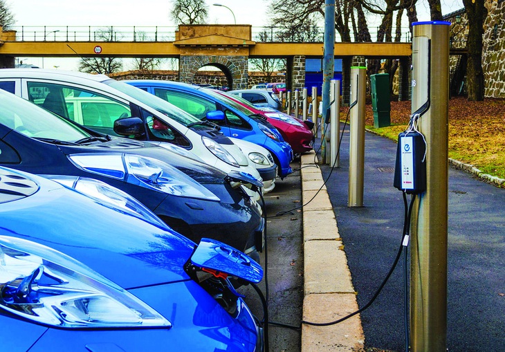 Một trạm sạc bên đường ở Oslo (Na Uy). Ảnh: Carlos Bryant/Flickr