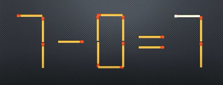 Di chuyển một que diêm để phép tính 8-9=9 thành đúng - Ảnh 1.