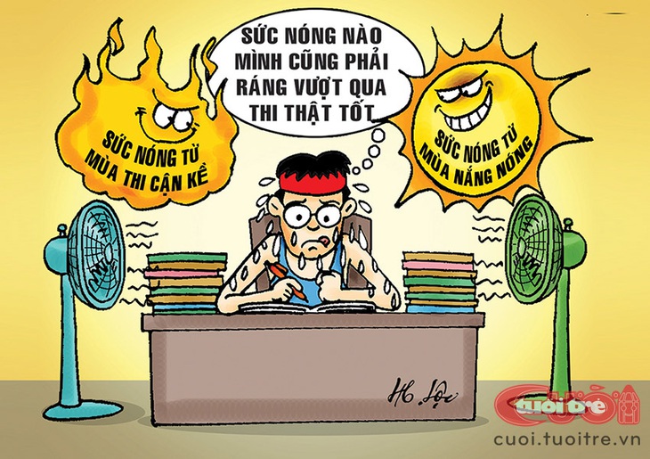 Chúc các sĩ tử 2k5 vượt qua thời tiết, ghi điểm tuyệt đối - Ảnh 1.