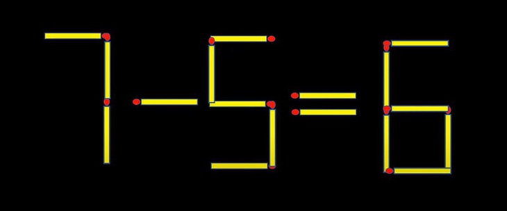 Di chuyển hai que diêm để 2-4=2 thành phép tính đúng - Ảnh 7.