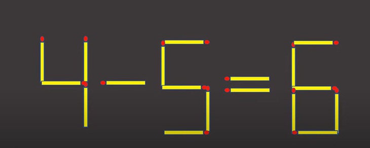 Thử tài IQ với bài toán di chuyển que diêm tìm phép tính đúng (P3) - Ảnh 7.