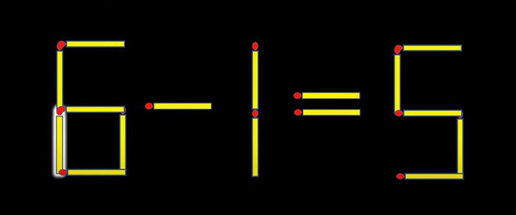 Thử tài IQ với bài toán di chuyển que diêm tìm phép tính đúng (P3) - Ảnh 6.