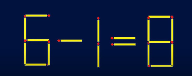 Thử tài IQ với bài toán di chuyển que diêm tìm phép tính đúng (P5) - Ảnh 7.