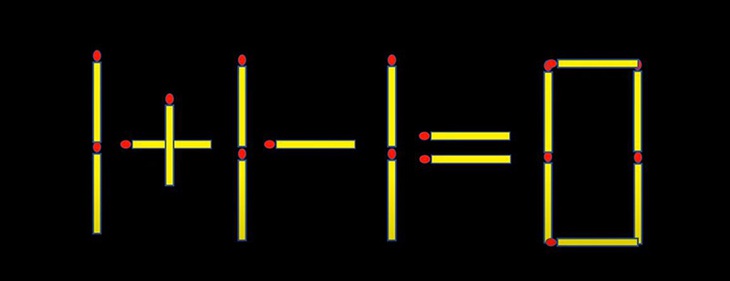 Thử tài IQ với bài toán di chuyển que diêm tìm phép tính đúng (P6) - Ảnh 1.