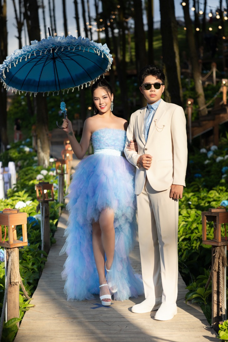 Diễn viên Thu Quỳnh hóa nàng thơ ngọt ngào