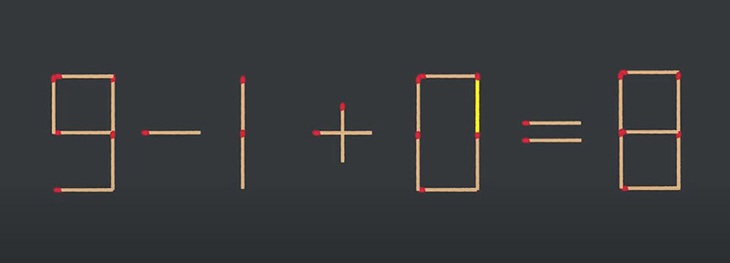 Thử tài IQ: Di chuyển một que diêm để 3+1+6=3 thành phép tính đúng - Ảnh 1.