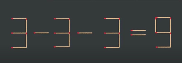 Thử tài IQ: Di chuyển một que diêm để -8+8=1 phép tính đúng - Ảnh 4.