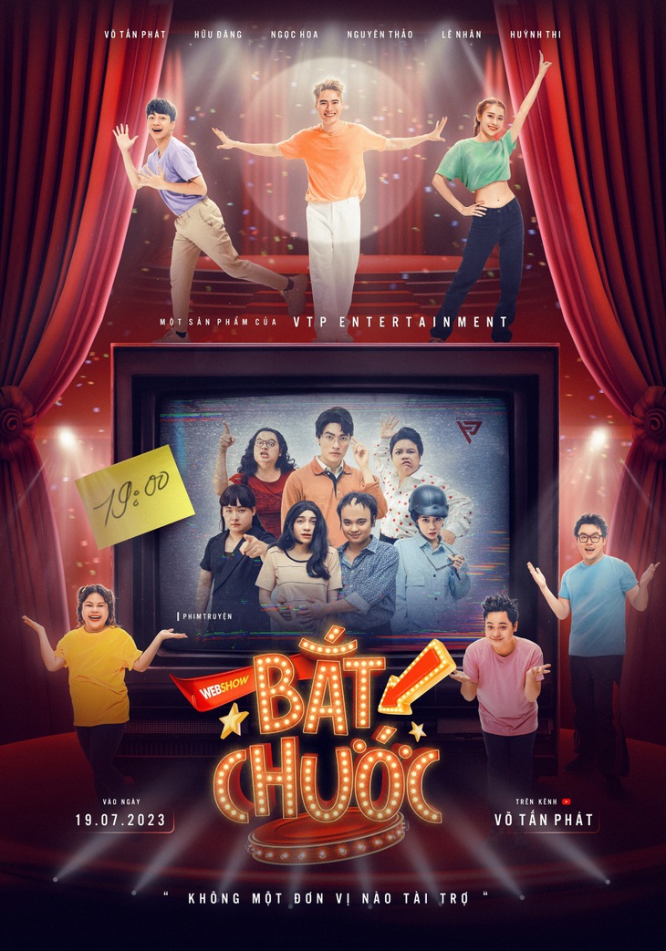 Poster đầu tư của web show Bắt Chước