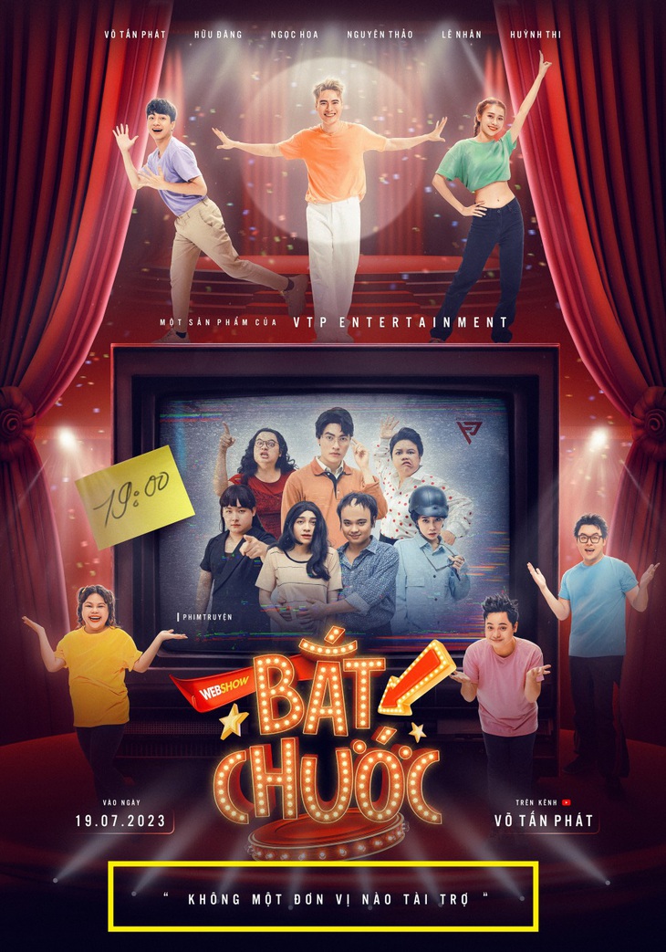 Poster được đầu tư nhưng cũng "phơi bày" sự thật trần trụi rằng Võ Tấn Phát bỏ tiền túi làm show