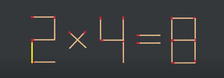 Thử tài IQ: Di chuyển một que diêm để 6-6=1 thành phép tính đúng - Ảnh 1.
