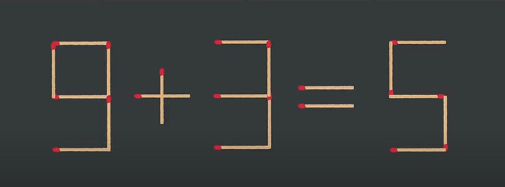 Thử tài IQ: Di chuyển một que diêm để 7+1=-8 thành phép tính đúng - Ảnh 4.