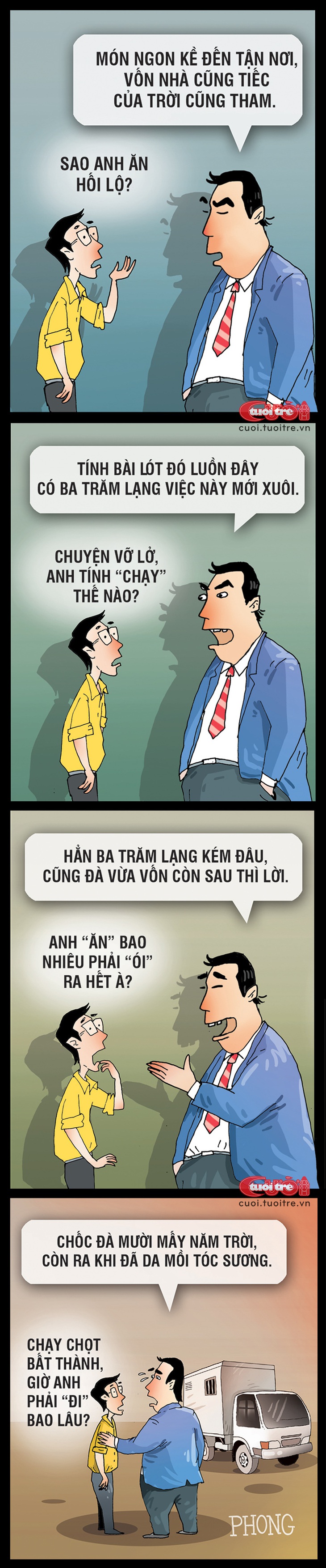 Phỏng vấn quan tham bằng&nbsp;truyện Kiều