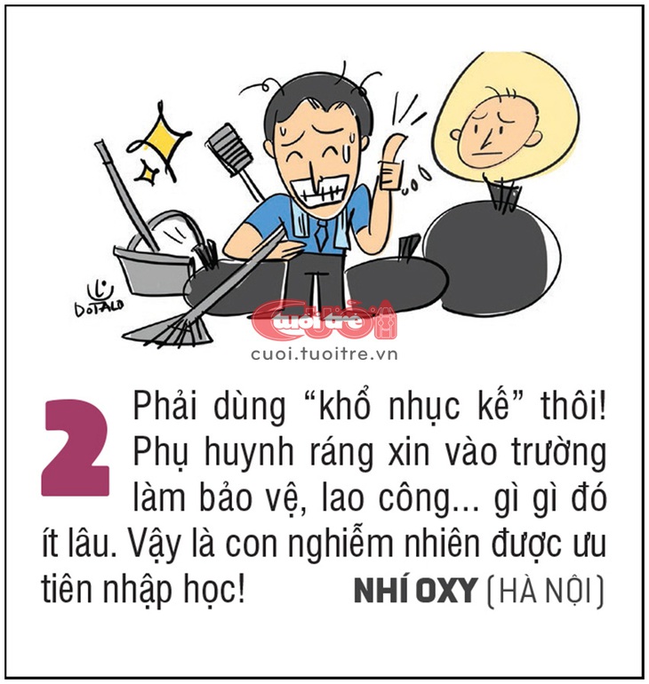 Phải dùng “khổ nhục kế” thôi!