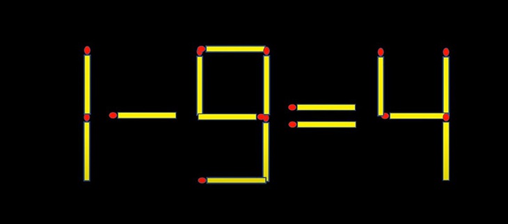 Thử tài IQ: Di chuyển một que diêm để 8+9=1 thành phép tính đúng - Ảnh 4.