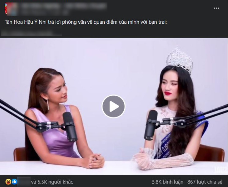 Rất nhiều "mặt cười" đã dành cho tân hoa hậu vì phát ngôn "vạ miệng".