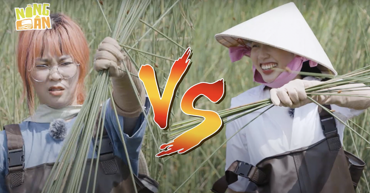 Khi trực tiếp thực hiện, Thùy Tiên và Misthy "tá hỏa" vì các thao tác khó hơn mình tưởng.