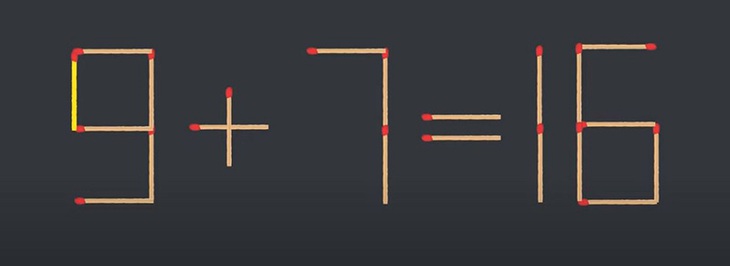 Thử tài IQ: Di chuyển một que diêm để 3+7=18 thành phép tính đúng - Ảnh 1.