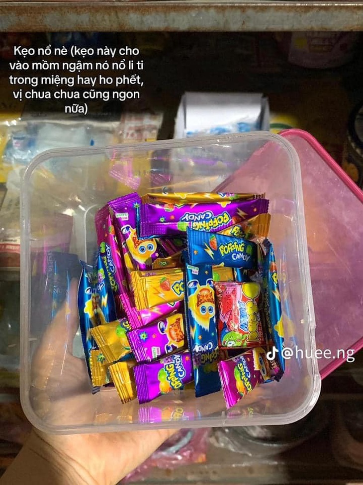 Kẹo nổ dành cho những ai muốn đánh thức thanh xuân.