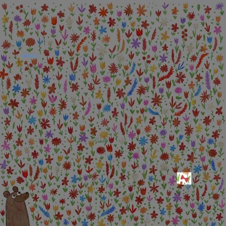 Chỉ 'mắt thần' mới thấy khuôn mặt người phụ nữ trong tranh - Ảnh 1.