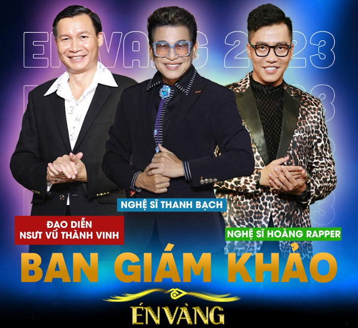 Đạo diễn - NSƯT Vũ Thành Vinh, MC Thanh Bạch, MC Hoàng Rapper đảm nhận vai trò “cầm cân nảy mực”. Tập đầu tiên của Én vàng 2023 phát sóng lúc 21h ngày 8-7 trên kênh HTV9.