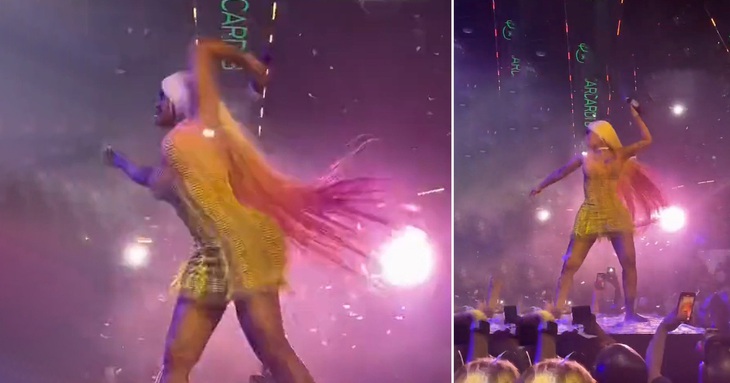 Cardi B tiếp tục ném micro vào DJ&nbsp;