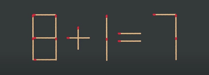 Thử tài IQ: Di chuyển một que diêm để 2+7=9-5 thành phép tính đúng - Ảnh 4.