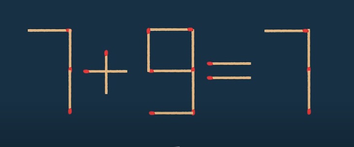 Thử tài IQ: Di chuyển một que diêm để 5+8=7+4 thành phép tính đúng - Ảnh 4.