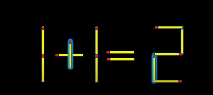 Thử tài IQ: Di chuyển hai que diêm để 3-3=3 thành phép tính đúng - Ảnh 1.