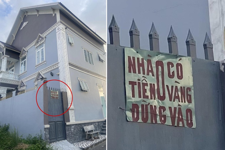 Biển cấm này không có tác dụng với&nbsp;đạo chích!