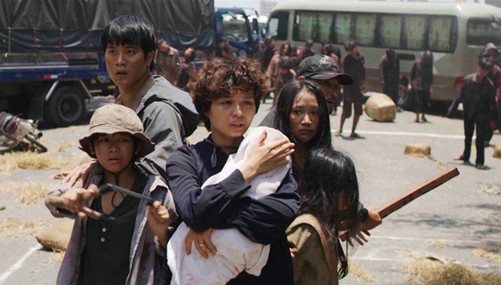 Cảnh trong phim Cù lao xác sống