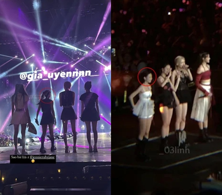 Hai bức ảnh fan Việt chụp gây bão về chiều cao chênh lệch của Jennie với hội chị em BlackPink