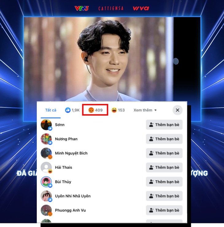 Nhiều khán giả thả icon phẫn nộ khi Dương Thành Đạt lọt Top 15