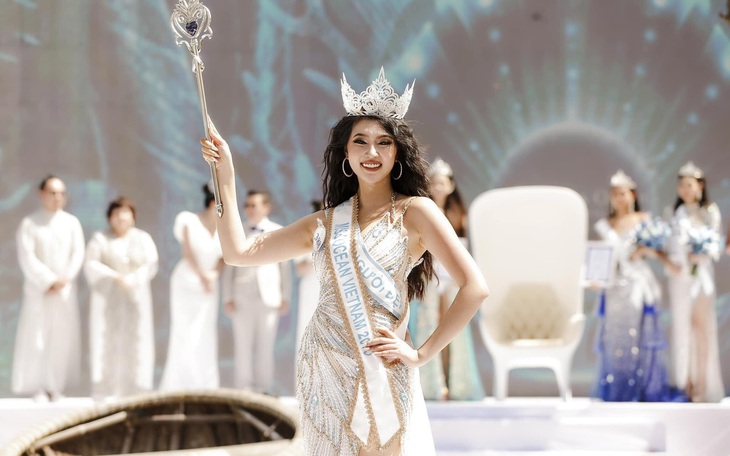 Những hình ảnh hề hước chỉ có ở Hoa hậu Đại dương Việt Nam 2023