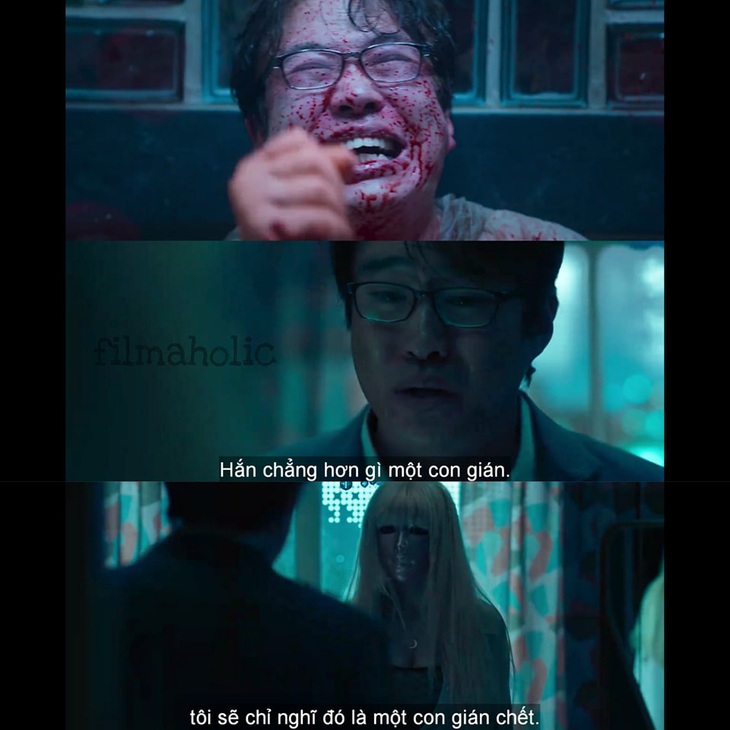 Phân đoạn Oh Joo Nam chọn làm kẻ sát nhân để tỏ tình với cô gái đeo mặt nạ khiến người xem sởn ga dà