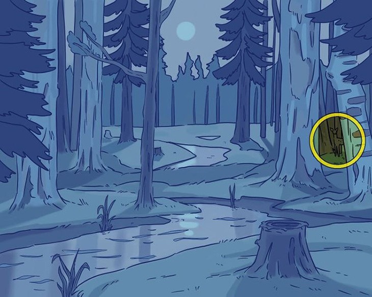 Mắt cú vọ thấy có con nai ẩn nấp trong rừng sau 5 giây - Ảnh 1.