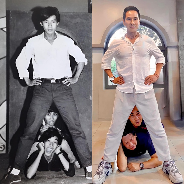 Bức ảnh tự cosplay chính mình năm xưa cực lầy lội, đúng style "nhất quỉ nhì ma" của Lý Hải cũng gây sốt